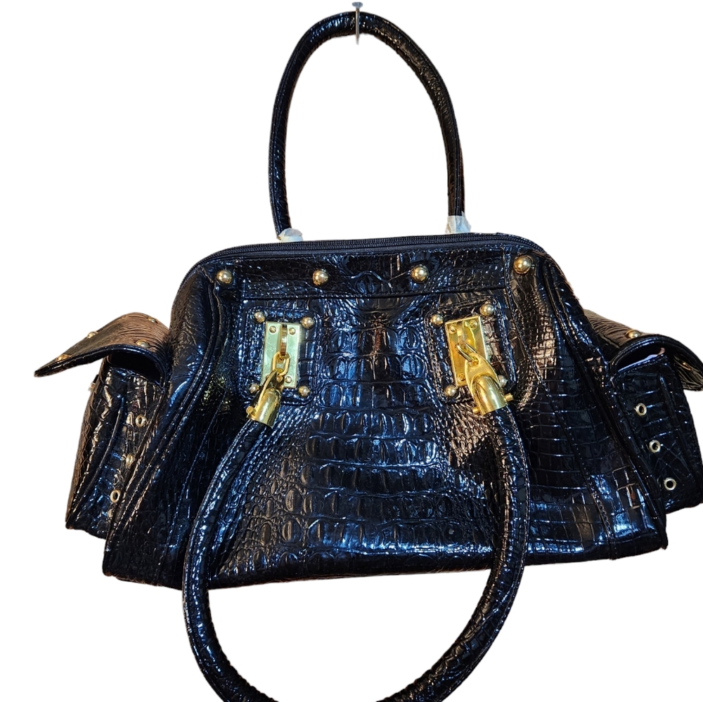 Brand New QVC Large black purse